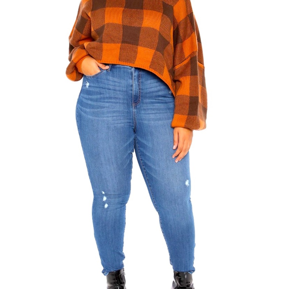 Fashionova don’t waist my time skinny jeans